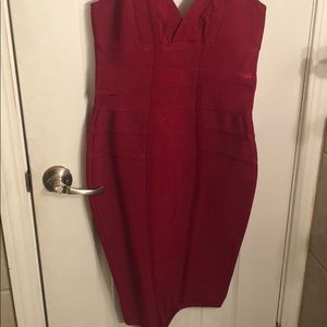 Red Bandage Dress